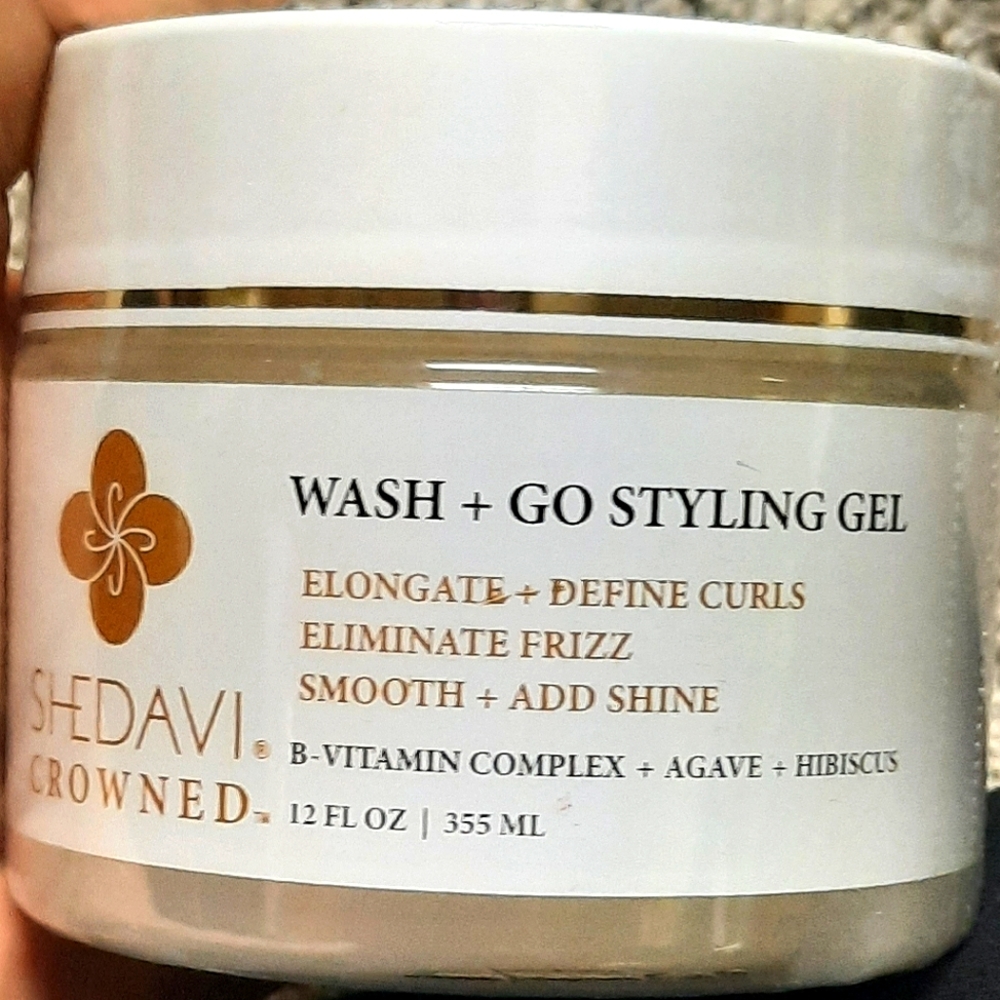 NEW | Shedavi Crowned Wash + Go Styling Gel